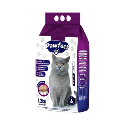 Pawfect™ Adult Cat Food 1.2kg | 30g Protein for Healthy Cats