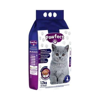 Pawfect™ Kitten Food 1.2kg | 36g Protein for Healthy Growth