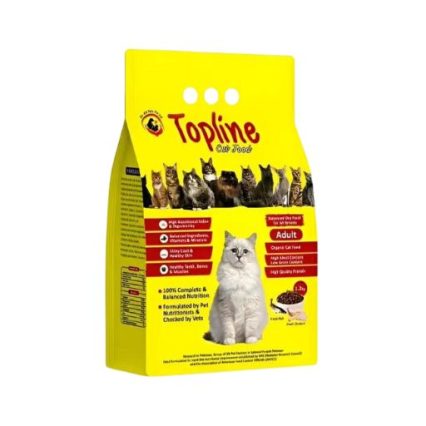 Topline Cat Food 300 gm | 30% Protein for Adult Cats